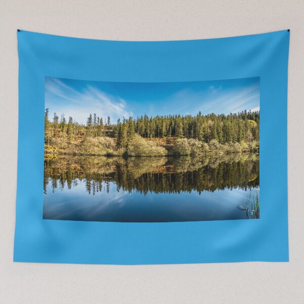 Item preview, Lough Achork in early spring, Lough Navar Forest in Enniskillen, United Kingdom designed and sold by AlbertMi.
