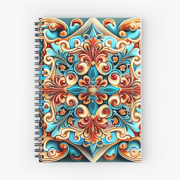 Item preview, Vivid Three Dimensional Divine Delicate New Mediterranean Pattern Digital Painting designed and sold by CodeAndColors.