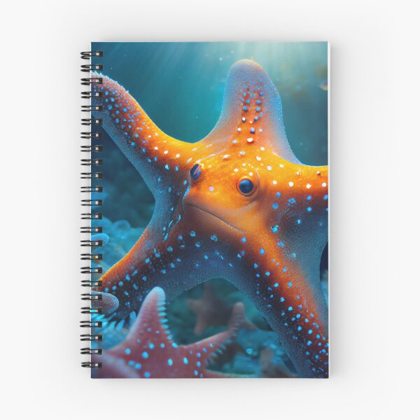 Item preview, Beaming Starfish Digital Painting designed and sold by CodeAndColors.