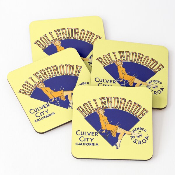 Item preview, CULVER CITY ROLLERDROME - ADVERT designed and sold by ThrowbackAds.