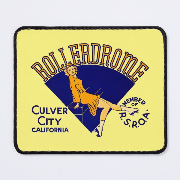 Item preview, CULVER CITY ROLLERDROME - ADVERT designed and sold by ThrowbackAds.