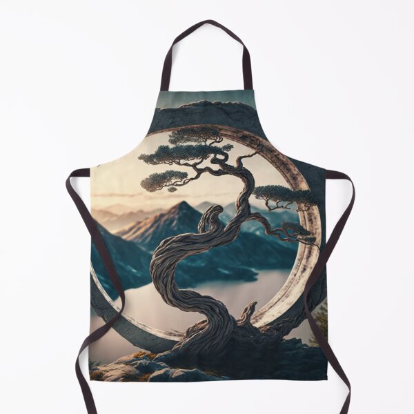 Item preview, Bonsai Tree Art-Enso Circle Bonsai Tree designed and sold by letsgetinspired.