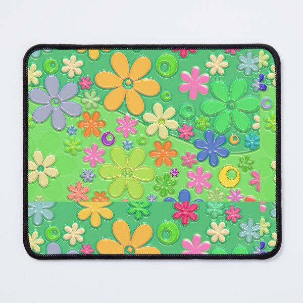 Item preview, patrón de flores de colores designed and sold by MoodysT's.