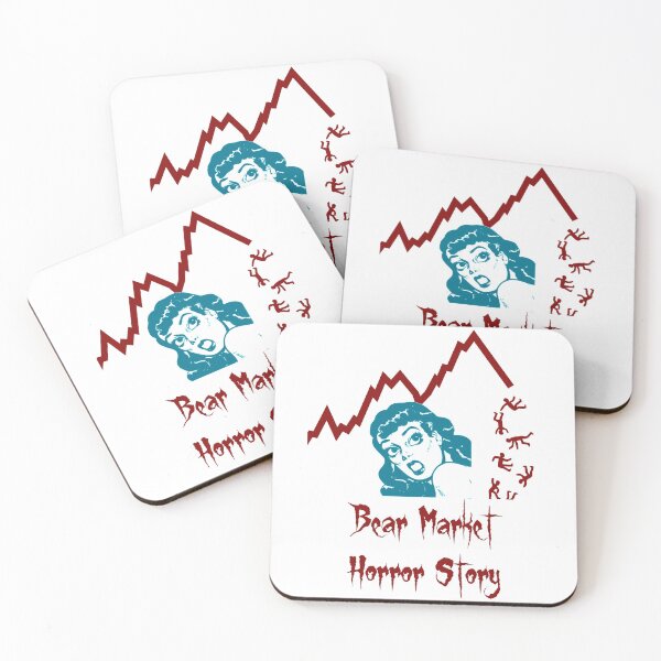 Item preview, 'Bear Market Horror Story' Recession Design - Stock and Crypto Trading Problems designed and sold by Ridiculam Toga.