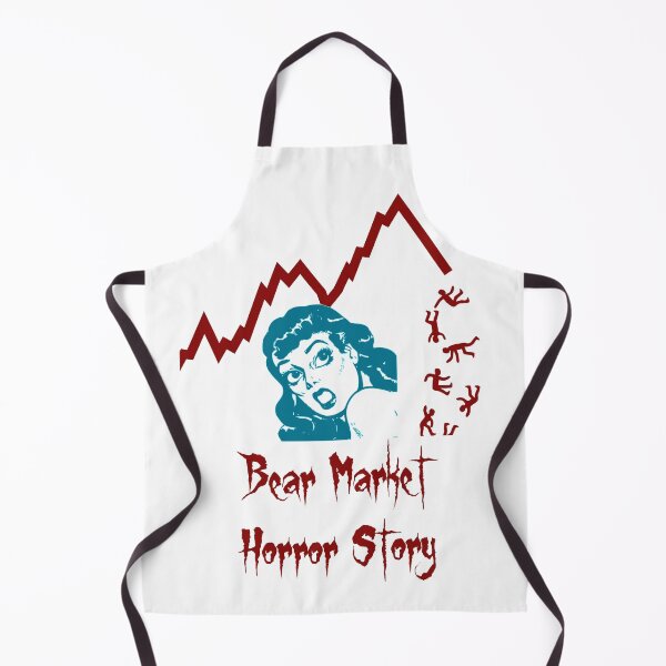Item preview, 'Bear Market Horror Story' Recession Design - Stock and Crypto Trading Problems designed and sold by Ridiculam Toga.