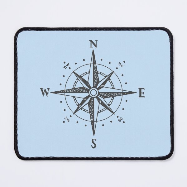 Item preview, Compass North South East West Retro Design Sailing Gift designed and sold by alenaz.