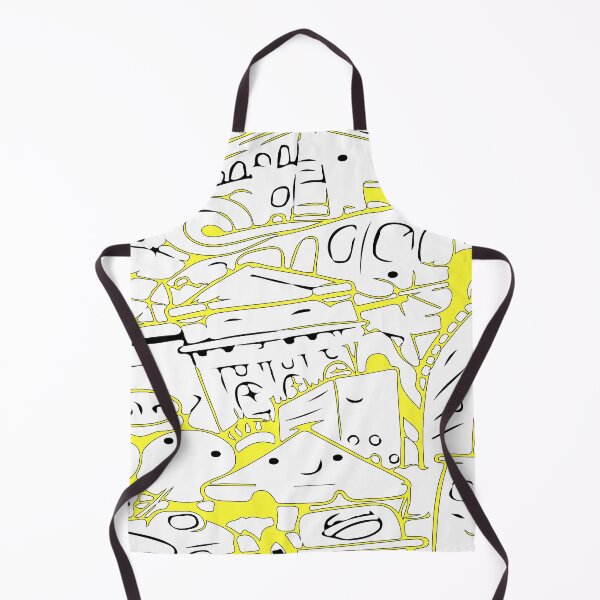 Item preview, Doodle yellow art designed and sold by ImaginationX.