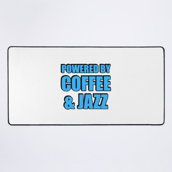 Item preview, Powered by coffee and Jazz designed and sold by Inspirationmotivation.