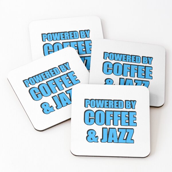 Item preview, Powered by coffee and Jazz designed and sold by Inspirationmotivation.