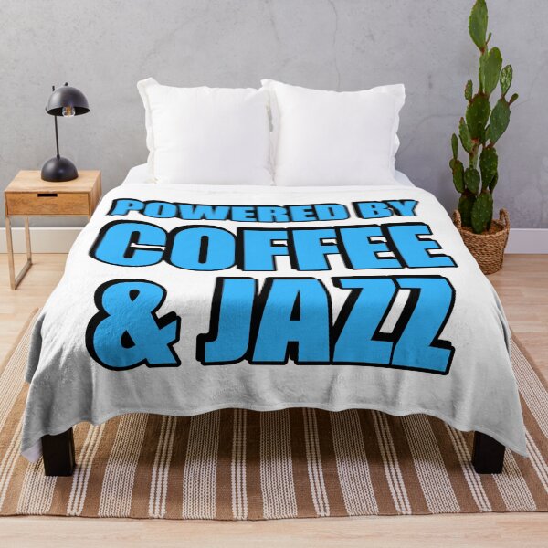 Item preview, Powered by coffee and Jazz designed and sold by Inspirationmotivation.
