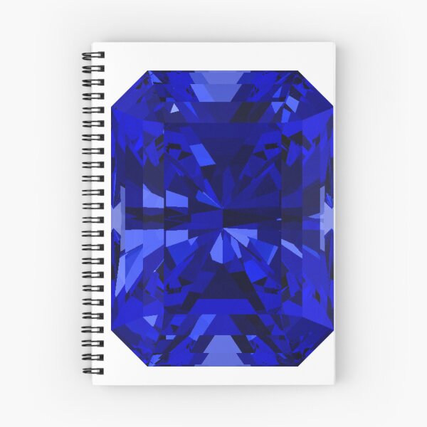 Item preview, Emerald Cut Blue Sapphire Gemstone designed and sold by Cbusch.