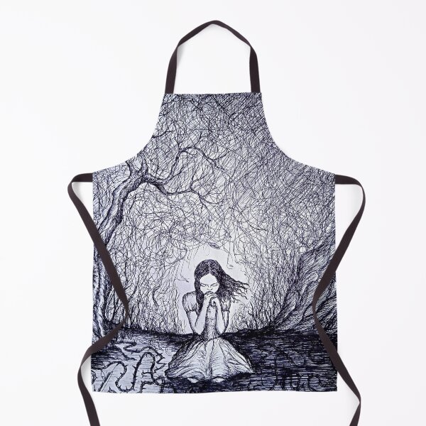 Item preview, Hope (Praying girl) designed and sold by Aquarelastudio.