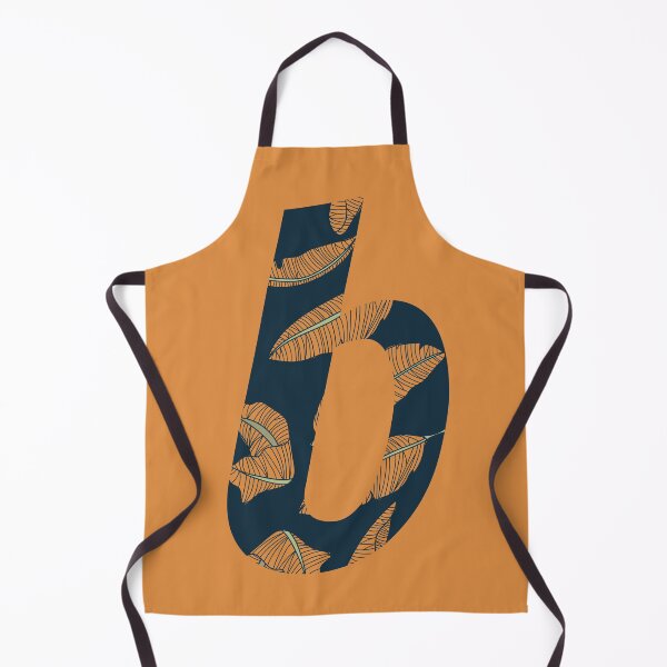 Item preview, Leaf/Feather Pattern Letter B Monogram: designed and sold by Gumblebee Design.