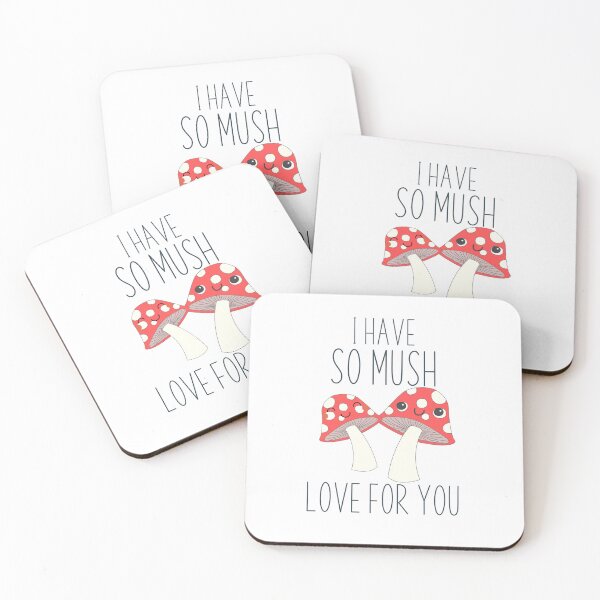 Item preview, I Have So Mush Love For you - Mushroom Joke designed and sold by KGoPrintables.