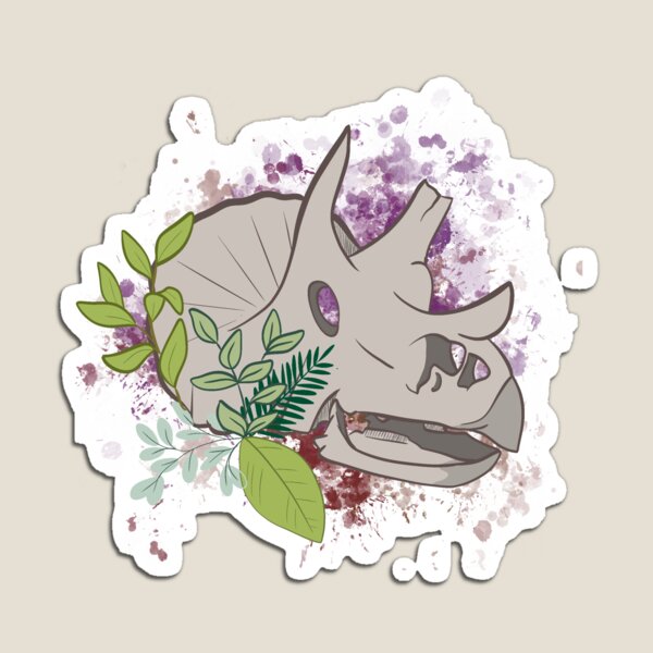 Item preview, Triceratops Skull  designed and sold by Nikathy.