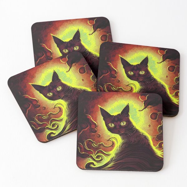 Item preview, Fire Kitty designed and sold by HelenHollywood.