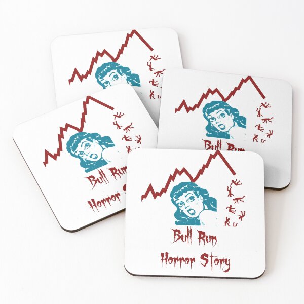 Item preview, 'Bull Run Horror Story' Recession Design - Stock and Crypto Trading Problems designed and sold by Ridiculam Toga.