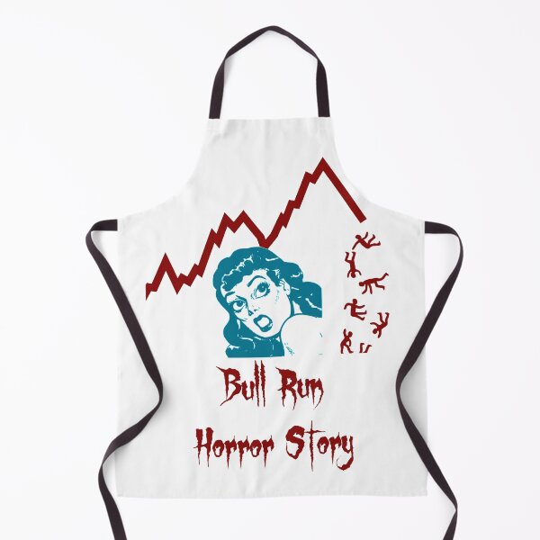 Item preview, 'Bull Run Horror Story' Recession Design - Stock and Crypto Trading Problems designed and sold by Ridiculam Toga.