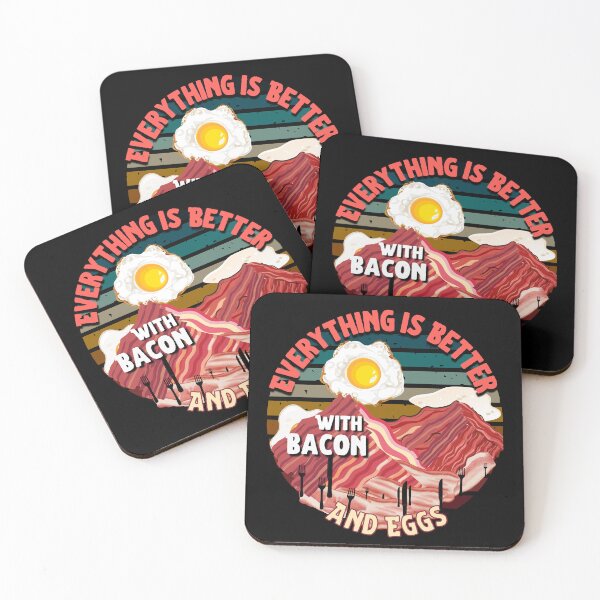 Item preview, Everything Is Better With Bacon And Eggs designed and sold by Novelty-Shirts.