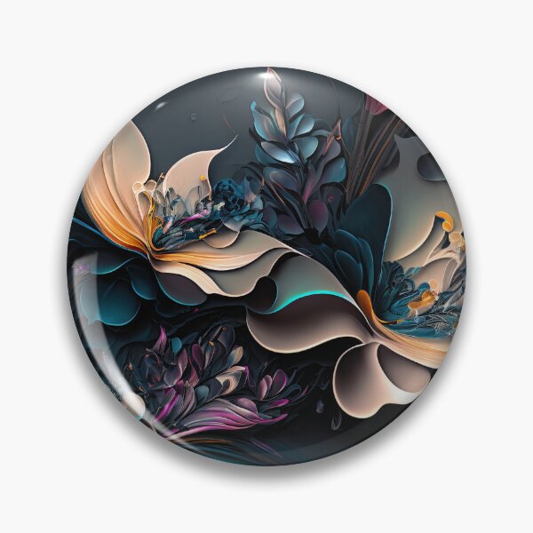 Item preview, Flores abstractas Diseño floral Joya Tonos Arte designed and sold by FloralFancy.