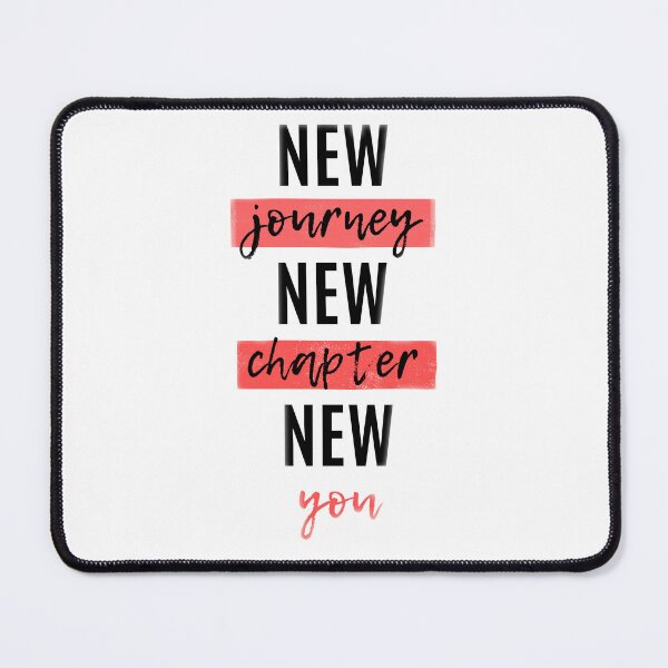 Item preview, New Journey New Chapter New You | Positive Attitude | Grind | Hustle | Life | Motivation | Inspiration | Quotes | CipherStore designed and sold by CipherStore.