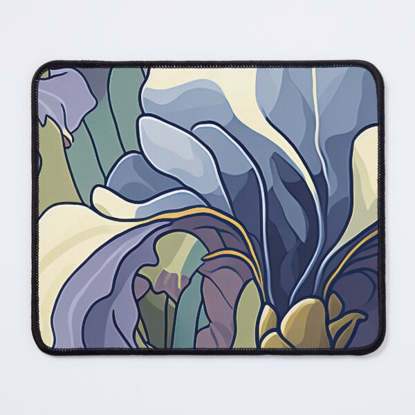 Item preview, Floral Garden Botanical Print with Iris designed and sold by FloralFancy.