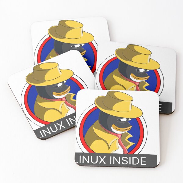Artikelvorschau, Linux inside - lustiger Aufkleber für Linux-Benutzer entworfen und verkauft von Timi Studio.