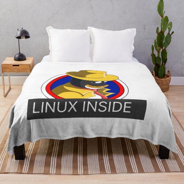 Item preview, Linux inside - funny sticker for linux users designed and sold by Timi Studio.