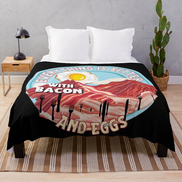 Item preview, Everything Is Better With Bacon And Eggs designed and sold by Novelty-Shirts.