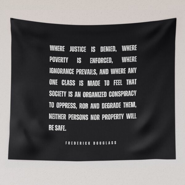Item preview, Frederick douglass quote designed and sold by artbleed.