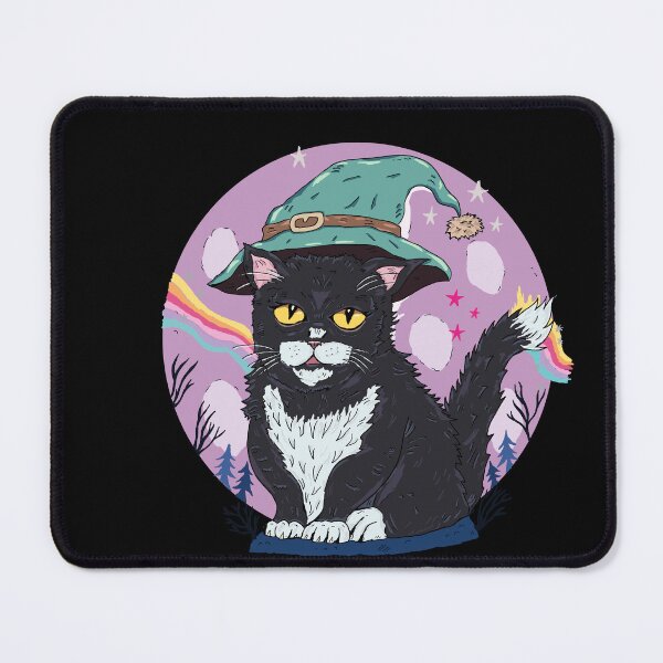 Item preview, cute little witchy cat designed and sold by ragnacold.