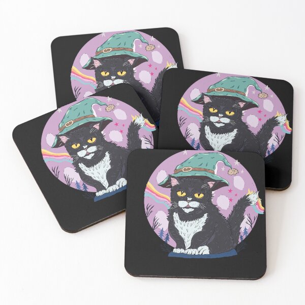 Item preview, cute little witchy cat designed and sold by ragnacold.