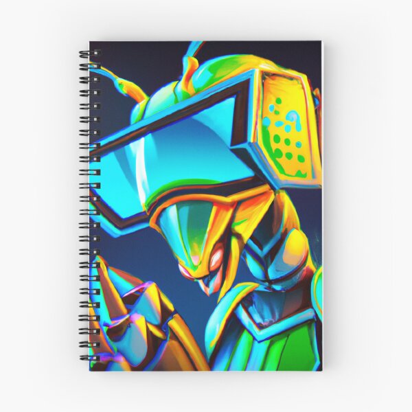 Item preview, The Cyberpunk Mantis: The Futuristic Insect with Augmented Strength and Stealthy Movements designed and sold by BaseYourIstinct.
