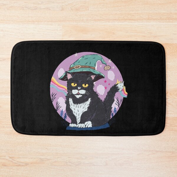 Item preview, cute little witchy cat designed and sold by ragnacold.