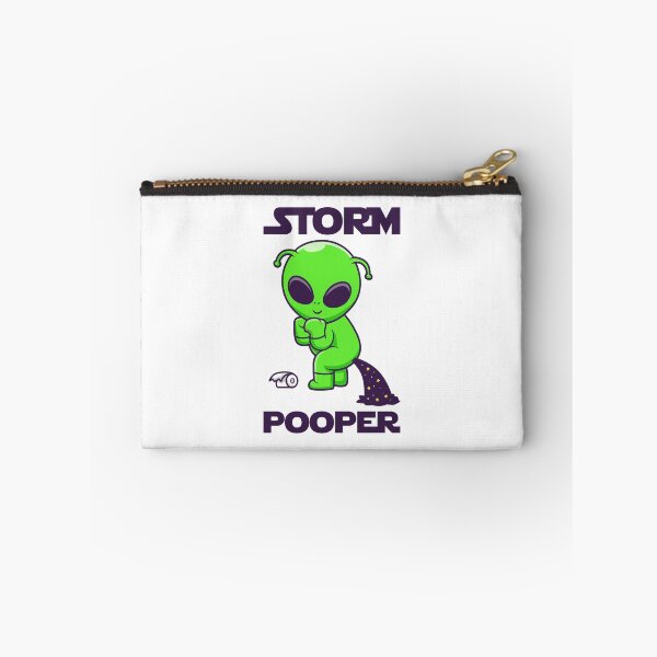 Item preview, Storm Pooper - Green Alien Storm Pooper designed and sold by NewDayDesigns.