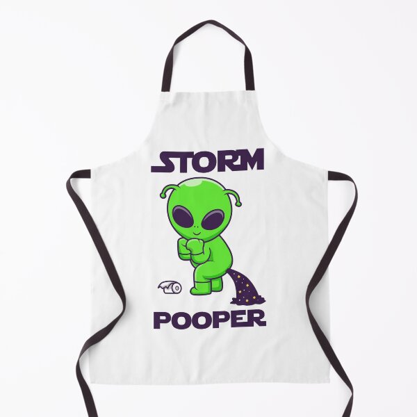 Item preview, Storm Pooper - Green Alien Storm Pooper designed and sold by NewDayDesigns.