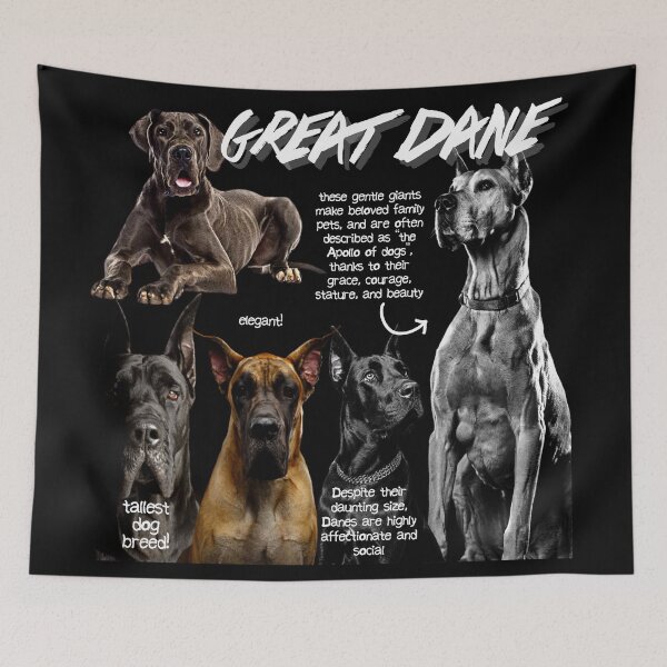 Item preview, Great Dane Fun Facts designed and sold by KyleNesas.