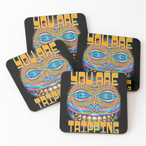 Item preview, You Are Tripping- Captioned (1)- Trippy Psychedelic Art designed and sold by TheThirdEye.