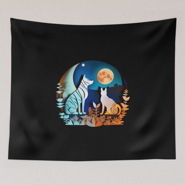 Item preview, Dog and Cat - The Cut-Out Collection designed and sold by FiveIntentions.