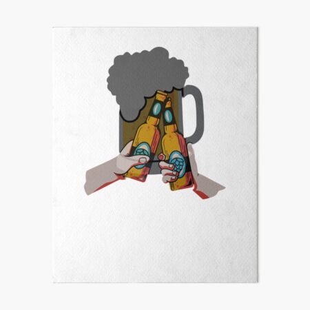 Drinking Buddies - Contrabrand  Art Print for Sale by ContraBrand99