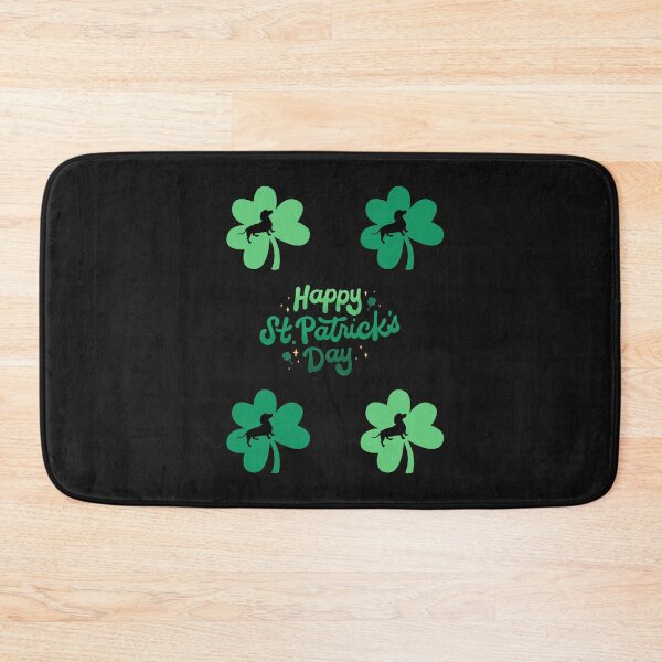Item preview, Happy St. Patrick's Day with Dachshund Silhouette in Shamrock designed and sold by SeasonalDogs.