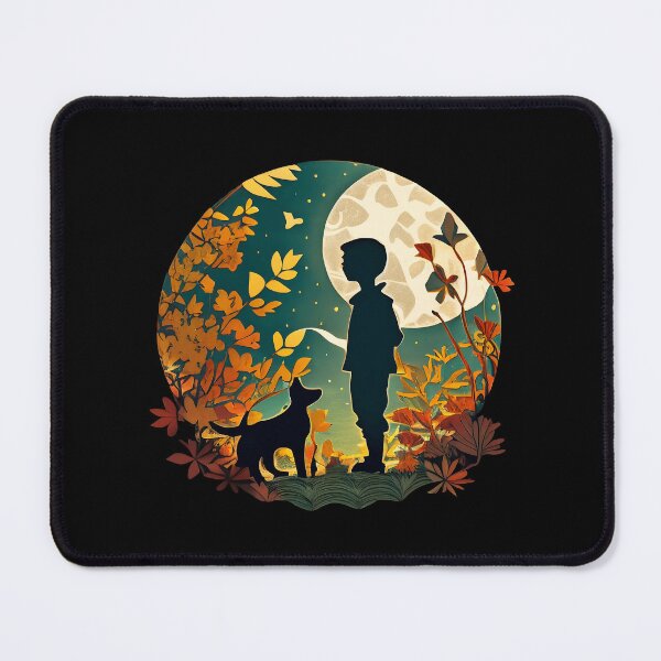 Item preview, Boy and his Dog - The Cut-Out Collection designed and sold by FiveIntentions.