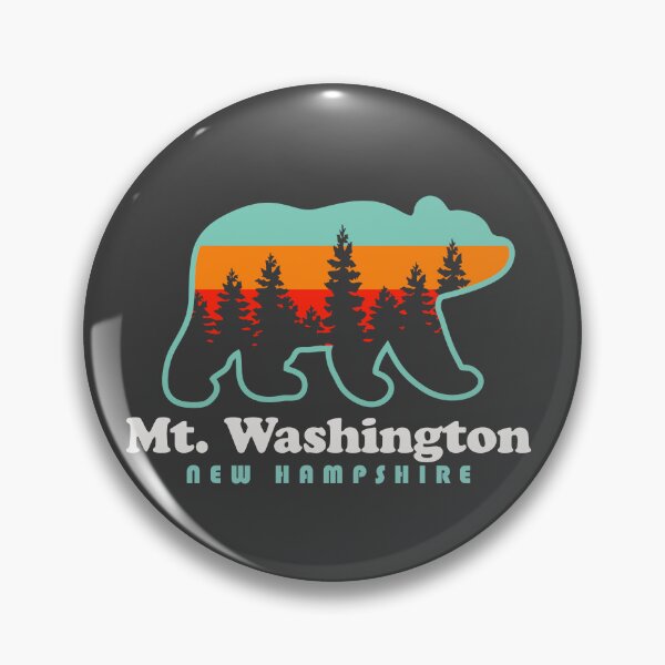 Item preview, Mt Washington New Hampshire Mountains Hiking Bear  designed and sold by yelly123.