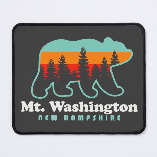 Item preview, Mt Washington New Hampshire Mountains Hiking Bear  designed and sold by yelly123.