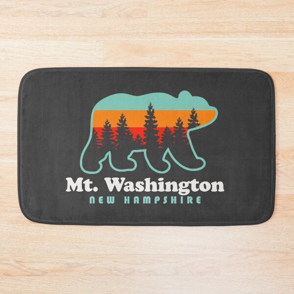 Item preview, Mt Washington New Hampshire Mountains Hiking Bear  designed and sold by yelly123.