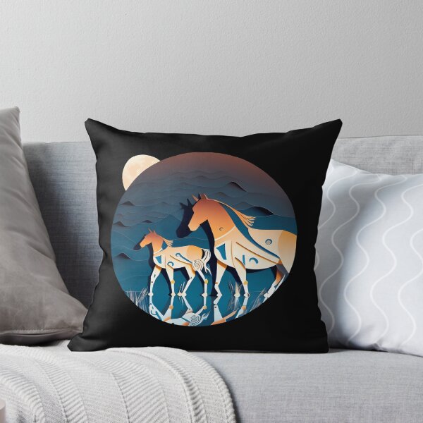 Item preview, Mare and Foal - The Cut-Out Collection designed and sold by FiveIntentions.