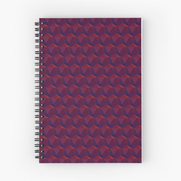 Item preview, Geometric Icosahedron Pattern in Cherry Red designed and sold by Travarts.