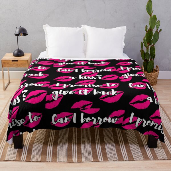 Item preview, Can i borrow a kiss? I promise to give it back designed and sold by FXR-Designs.