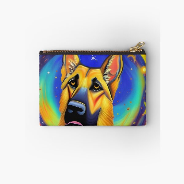 Item preview, A Cosmic german shepherd design. A  galactic german shepherd. Galactic German shepherd. Cosmic K9. Cosmic german shepherd  designed and sold by Doggymadness.