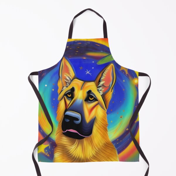 Item preview, A Cosmic german shepherd design. A  galactic german shepherd. Galactic German shepherd. Cosmic K9. Cosmic german shepherd  designed and sold by Doggymadness.